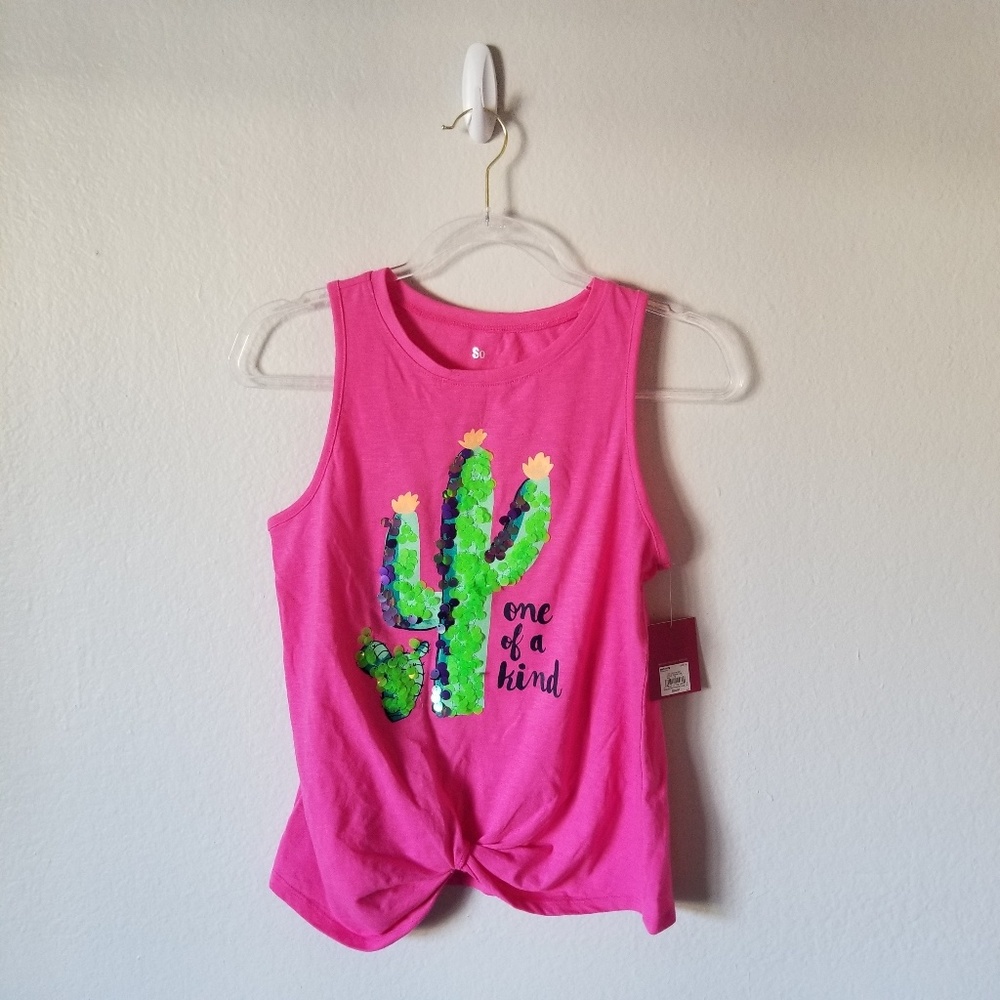 SOLD ๐ซ So Graphic Tank Top Girl 16 (NWT) - Picture 1 of 6